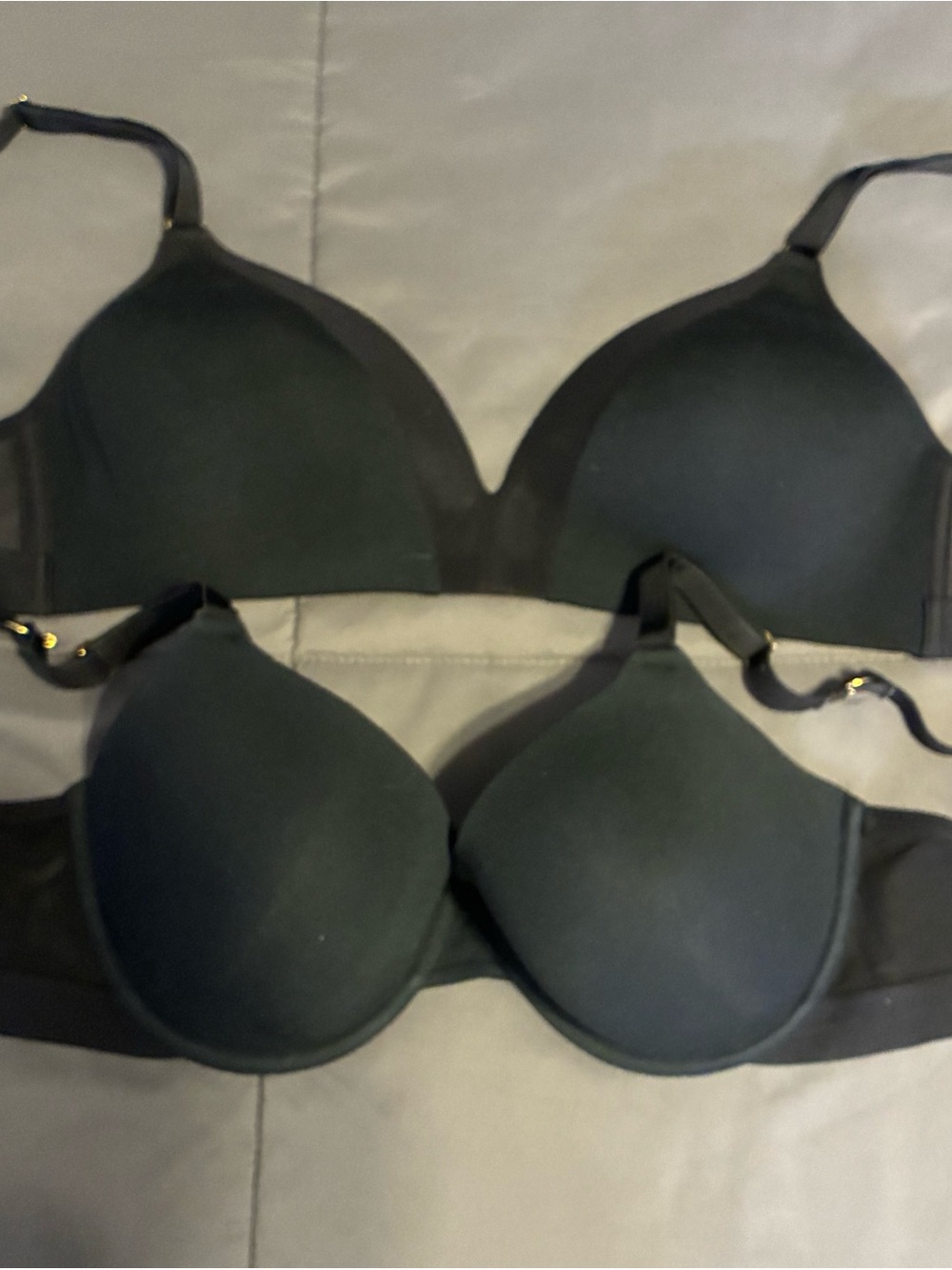 SET OF 2 - Lively Black Bras